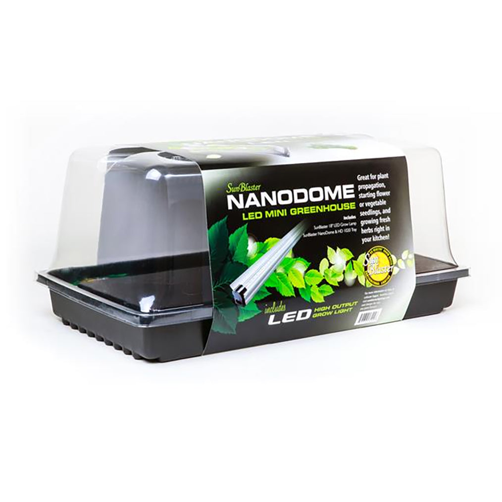 SunBlaster SL1600204 LED Mini Greenhouse Kit for Seed Starting or Propagation - VMInnovations