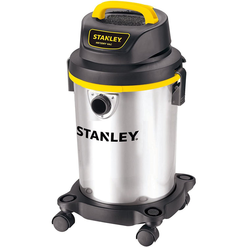 Stanley Portable Stainless Steel 4 Gallon Wet Dry Floor Vacuum Cleaner(Open Box)