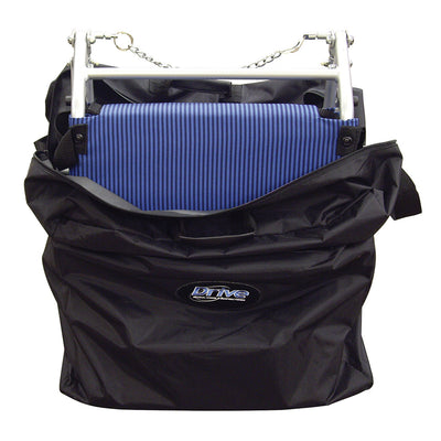 Drive Medical SL18 Super Light Foldable Wheeled Transport Chair with Carry Bag (Open Box)