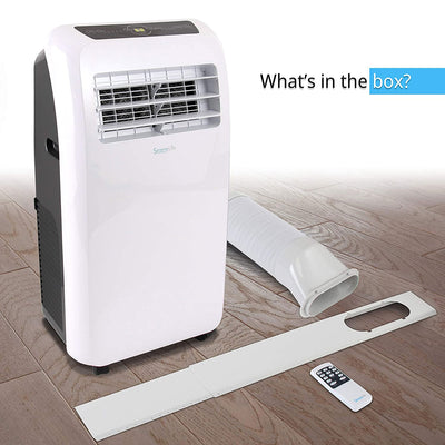 SereneLife 325 Square Feet 10000 BTU Air Conditioner/Heater w/ Remote (Open Box)
