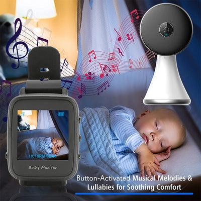 SereneLife SLBCAM550 Wireless Video Camera Streaming Baby Monitoring System