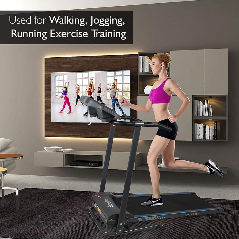 SereneLife SLFTRD20  Home Gym Fitness Equipment Smart Digital Folding Treadmill  (4 Pack)