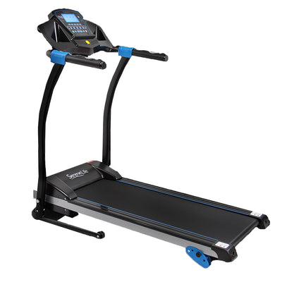 SereneLife Home Gym Fitness Equipment Smart Digital Folding Treadmill (2 Pack)