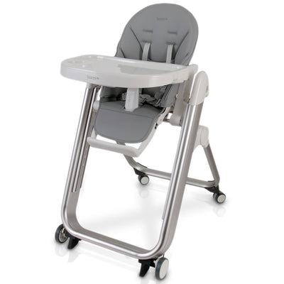SereneLife SLHC62 Baby Toddler Booster Seat Feeding High Chair, Gray (2 Pack)