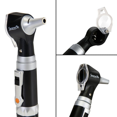 SereneLife Fiber Optic Otoscope Auriscope Ear Inspection Instrument (2 Pack)