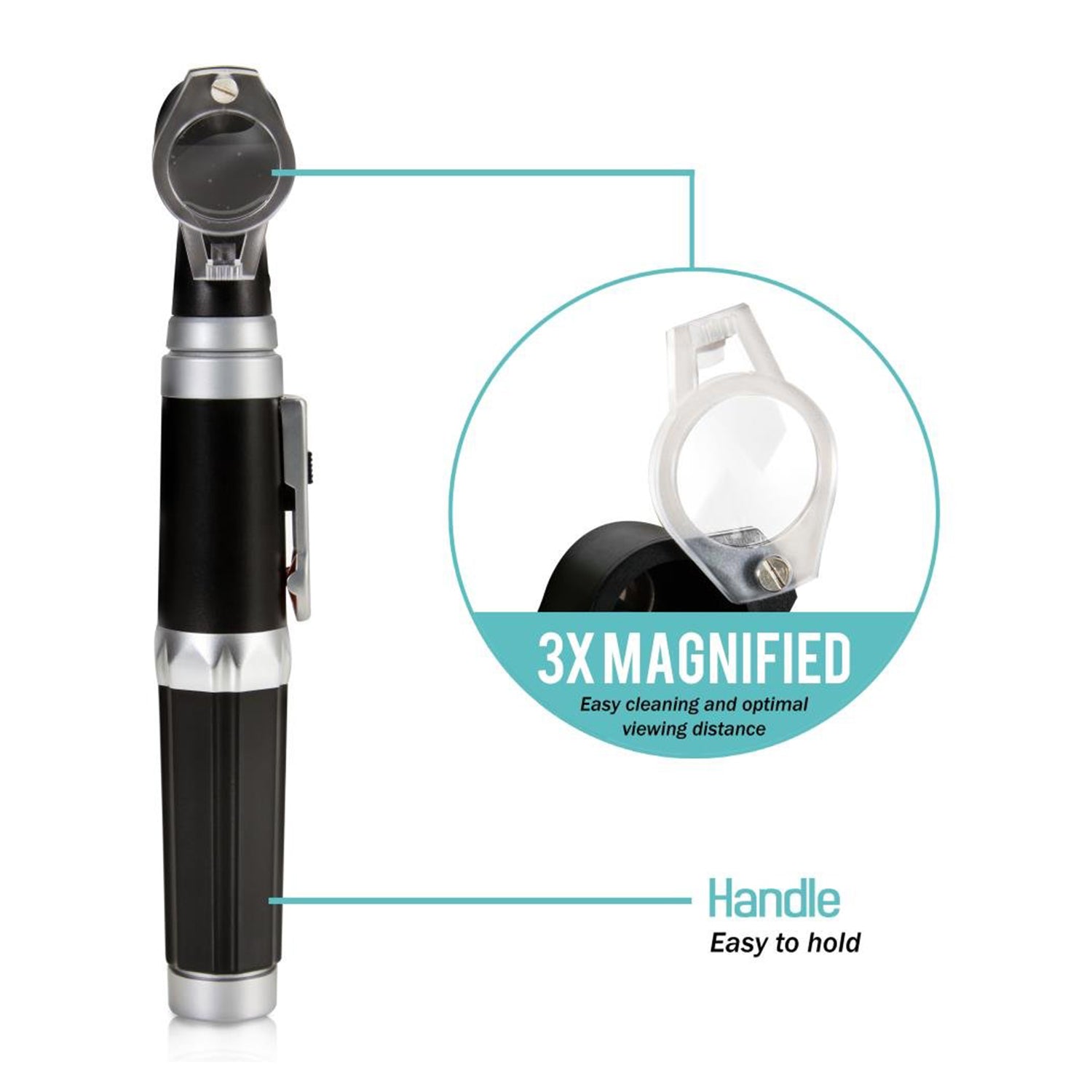 SereneLife Fiber Optic Otoscope Auriscope Ear Inspection Instrument (2 Pack)