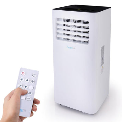 SereneLife 2 x SLPAC105W 300 SqFt 10000 BTU Portable Air Conditioner (2 Pack) - VMInnovations