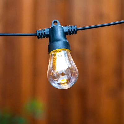 Brightech 48' Weatherproof Solar Powered LED Patio String Lights Kit (Open Box)