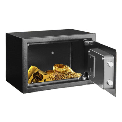 SereneLife SLSFE15 Fireproof Electronic Digital Combination Safe Box with Keys