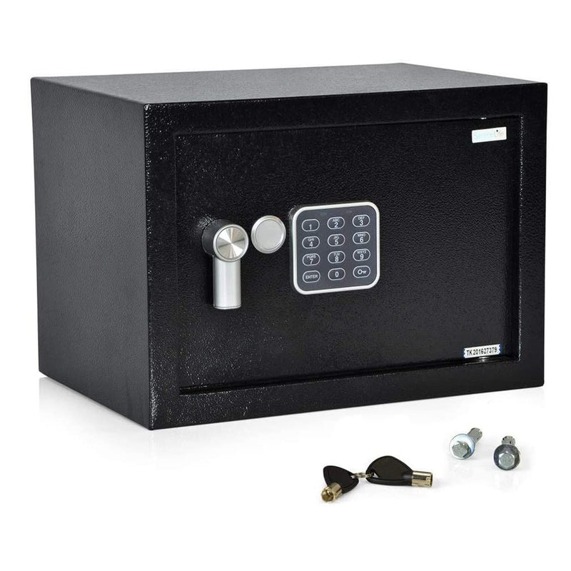 SereneLife SLSFE15 Fireproof Electronic Digital Combination Safe Box with Keys