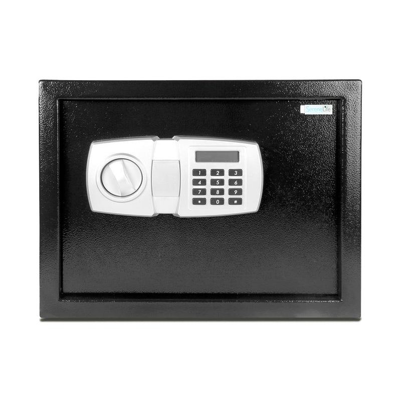 SereneLife Electronic Digital Combination Security Safe Box with Keys (2 Pack)