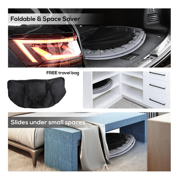 SereneLife 40 Inch Highly Elastic Jumping Sports Trampolin, Adult Size(Open Box)