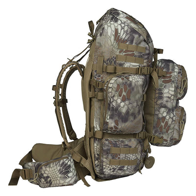 Slumberjack Lightweight Hunting Backpack w/ Rifle Rest, Camouflage (Open Box)