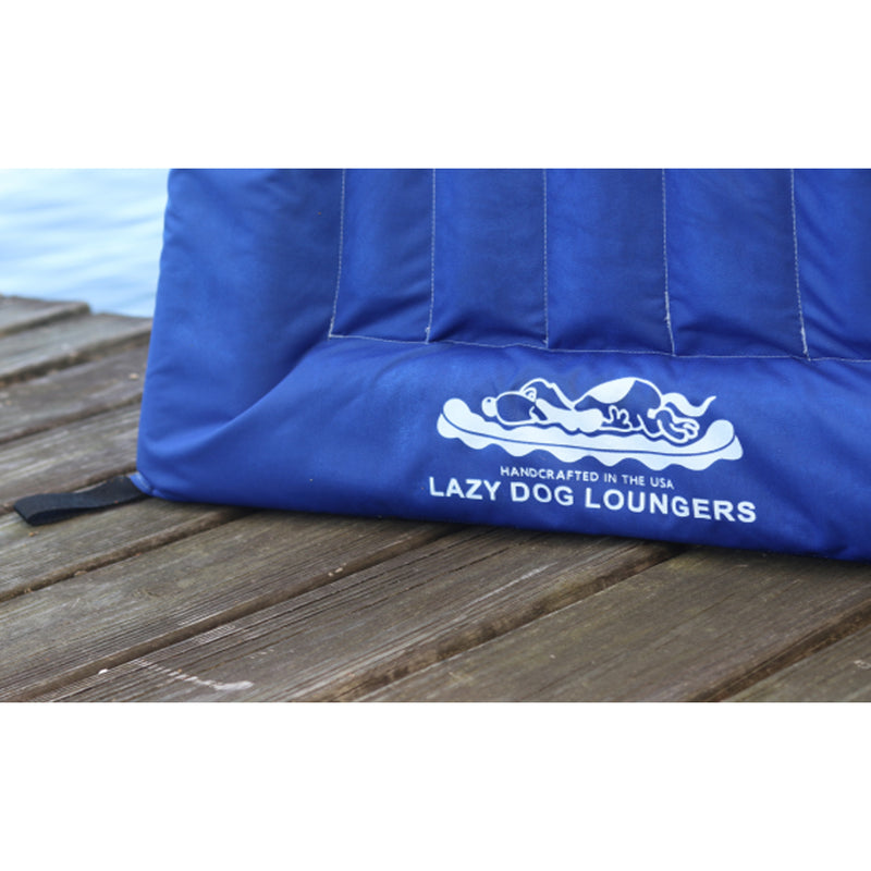 The Better Options Company Lazy Dog Pool & Lake Raft, Small, Blue (Open Box)
