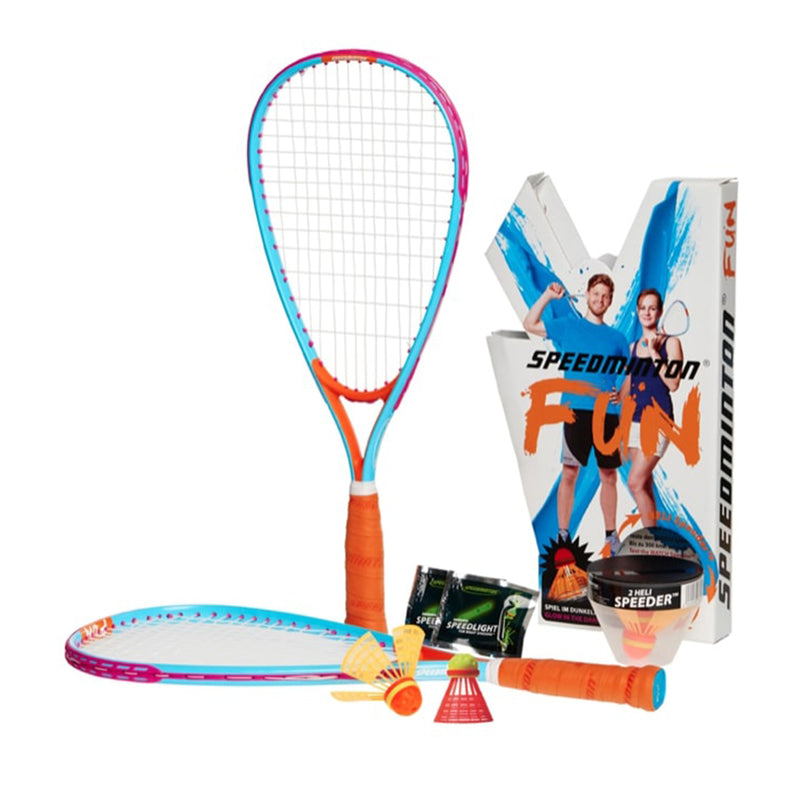 Speedminton Fun Badminton Set w/ Rackets & Shuttlecocks for Beginners (Open Box)
