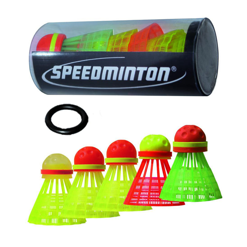 Speedminton Portable Badminton Set w/ Rackets, 5 Shuttlecocks, & Court(Open Box)