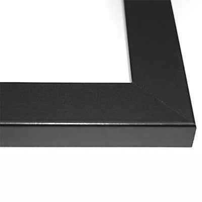 Creative Letter Art 8x22 Collage Picture Frame, Glass Face, Black (Open Box)
