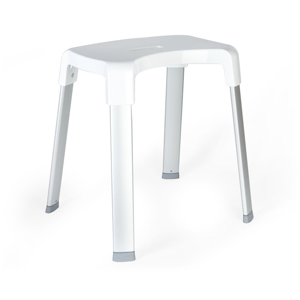 Better Living 70095 SMART 4 Shower Rust Proof Non Slip Aluminum Bench, White