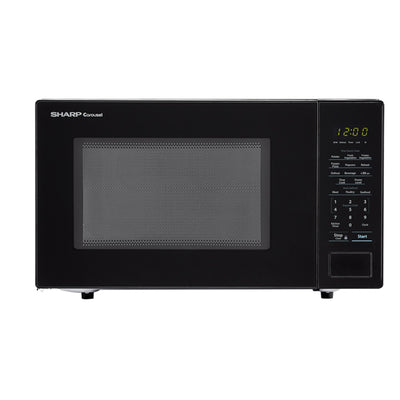 Sharp SMC1131CB 1.1 Cubic Foot Countertop Microwave (Refurbished) (Used)