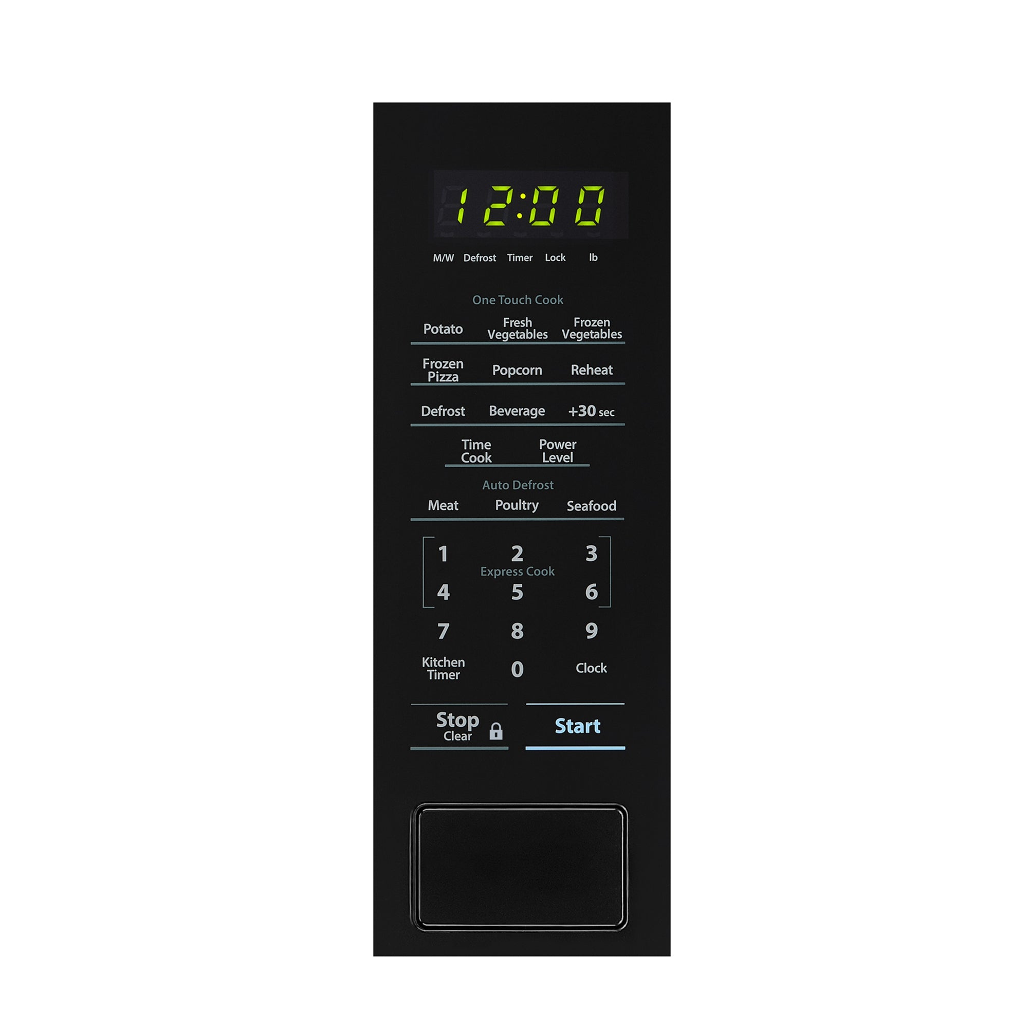 Sharp SMC1131CB 1.1 Cubic Foot Countertop Microwave (Refurbished) (Used)