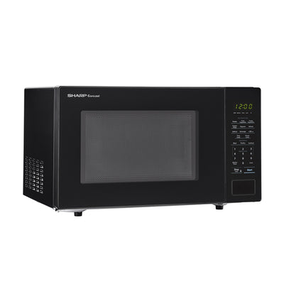 Sharp SMC1131CB 1.1 Cubic Foot Countertop Microwave (Refurbished) (Used)