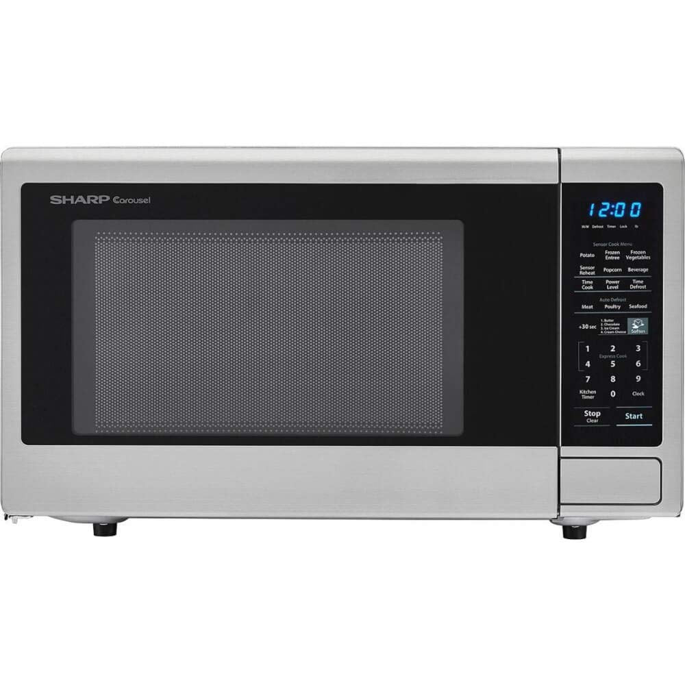 Sharp Carousel 1.4 Cu Ft Countertop 1000W Microwave Oven (Used)