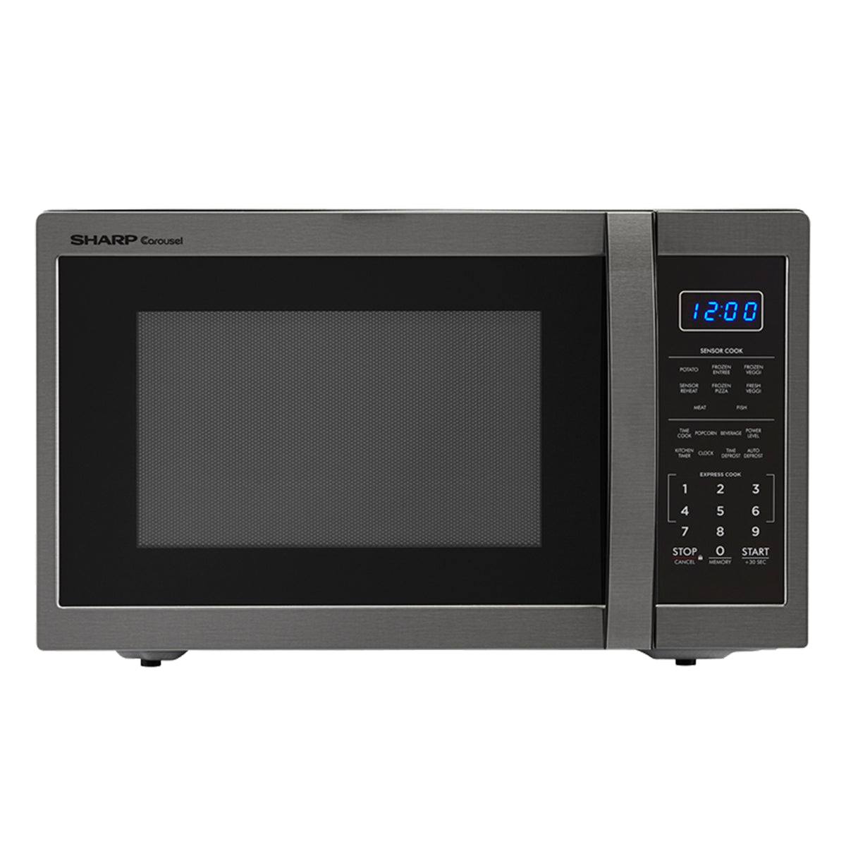 Sharp 1.4 Cubic Foot Stainless Steel Microwave(Certified Refurbished)(For Parts)