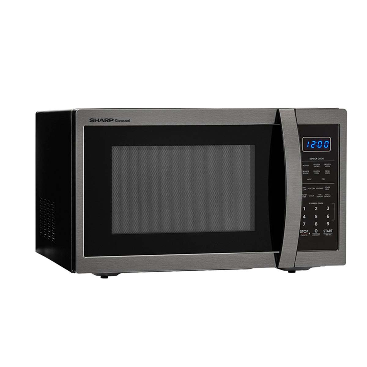 Sharp 1.4 Cubic Foot Stainless Steel Microwave (Open Box)