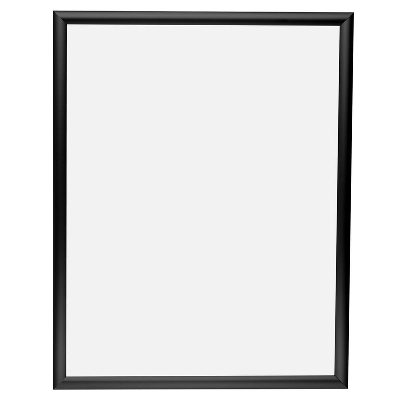 SnapeZo Aluminum Metal Front Loading Snap Poster Frame, Black, 22 x 28 Inches