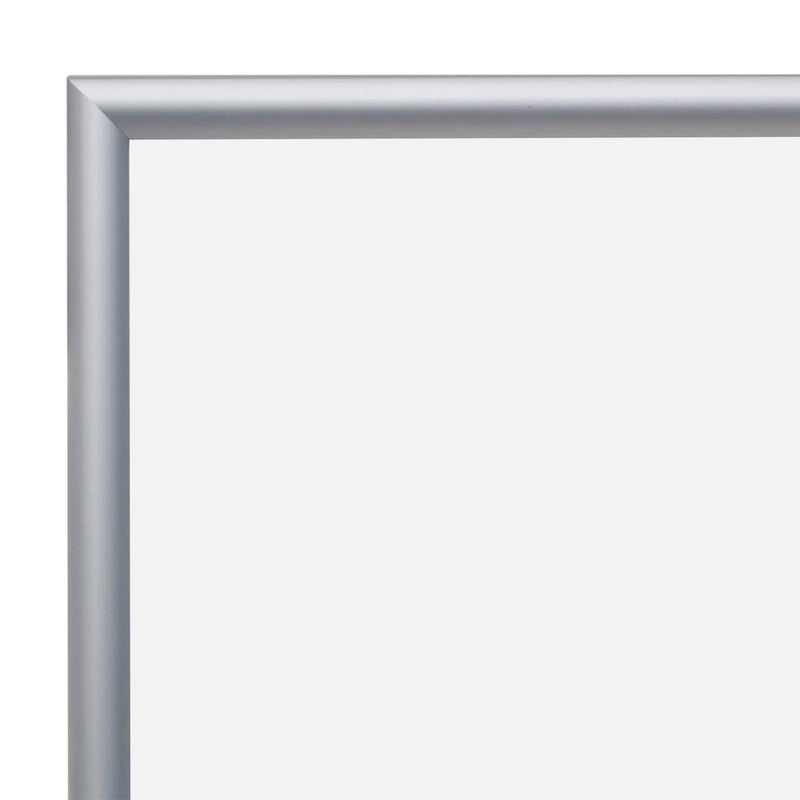 SnapeZo Aluminum Metal Snap Poster Frame, Silver, 27 x 40 inches (Used)