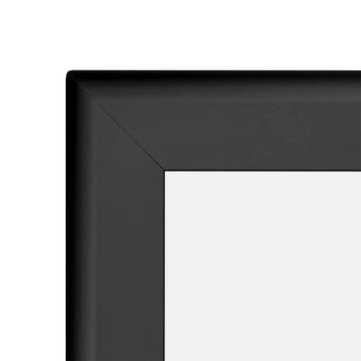 SnapeZo Aluminum Metal Front Loading Snap Poster Frame, Black, 30 x 40 inches
