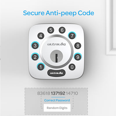 U-Tec U-Bolt-SN-UB01 5 n 1 WIFI Bridge Keypad Smart Home Deadbolt Lock - VMInnovations