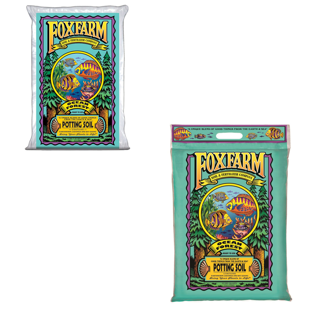 FoxFarm Potting Soil Mix, 40Lbs. & Foxfarm Organic Potting Soil Mix, 11.9Lbs - VMInnovations