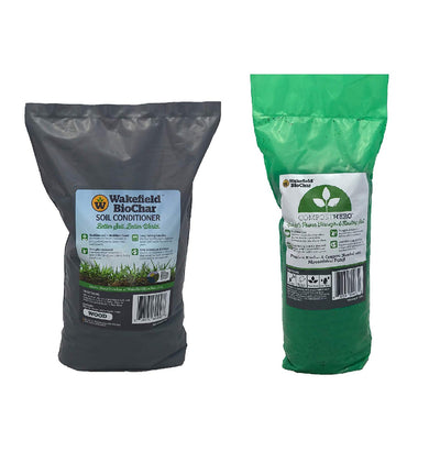 Wakefield 1 lb Biochar Organic Soil Conditioner and 1.5 lb Organic Compost - VMInnovations