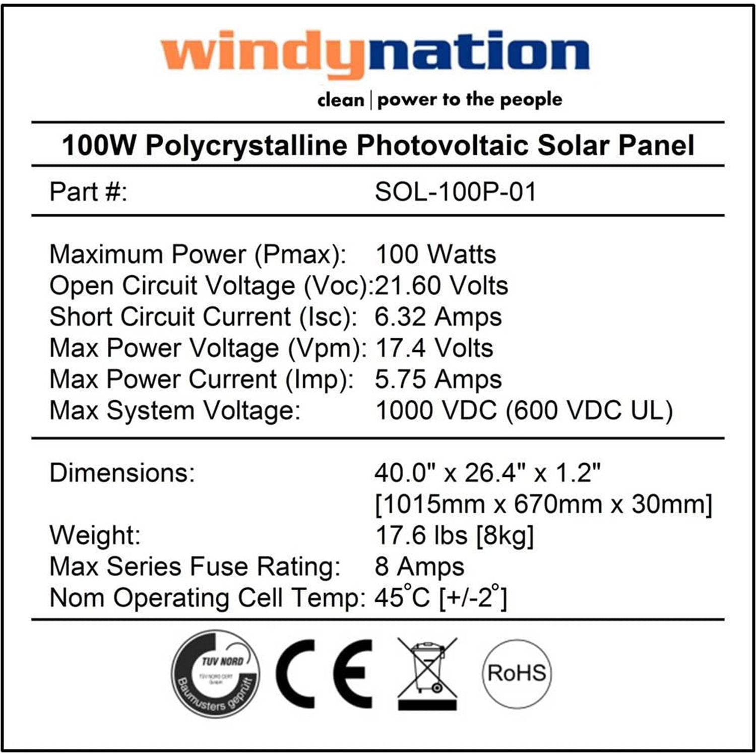 Windy Nation 400W Solar Panel Fully Off Grid Kit & 12V 100 Ah Batteries (4 Pack)