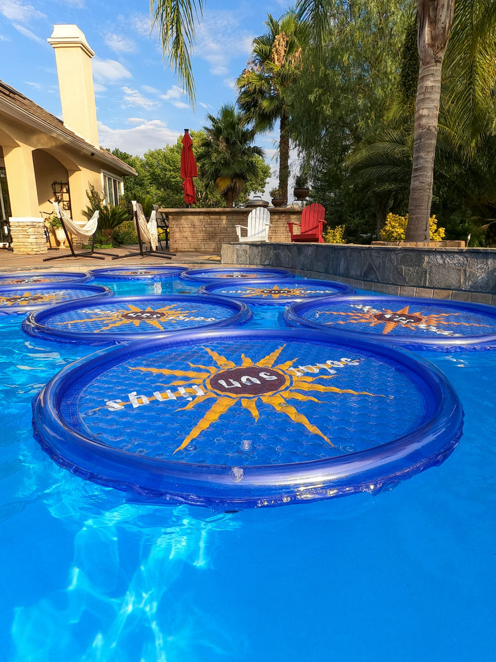 Solar Sun Rings UV Resistant Pool & Spa Heater Circular Solar Cover (3 Pack)