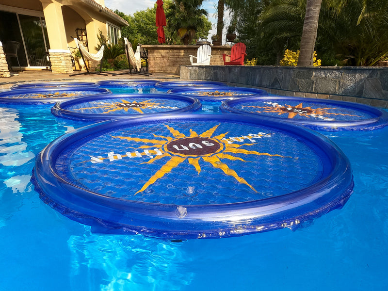 Solar Sun Rings UV Resistant Pool Spa Heater Circular Solar Cover, SSRA Sunburst