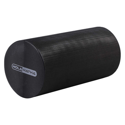 HolaHatha High Density Solid EVA Foam Roller for Yoga and Gym Workouts(Open Box)