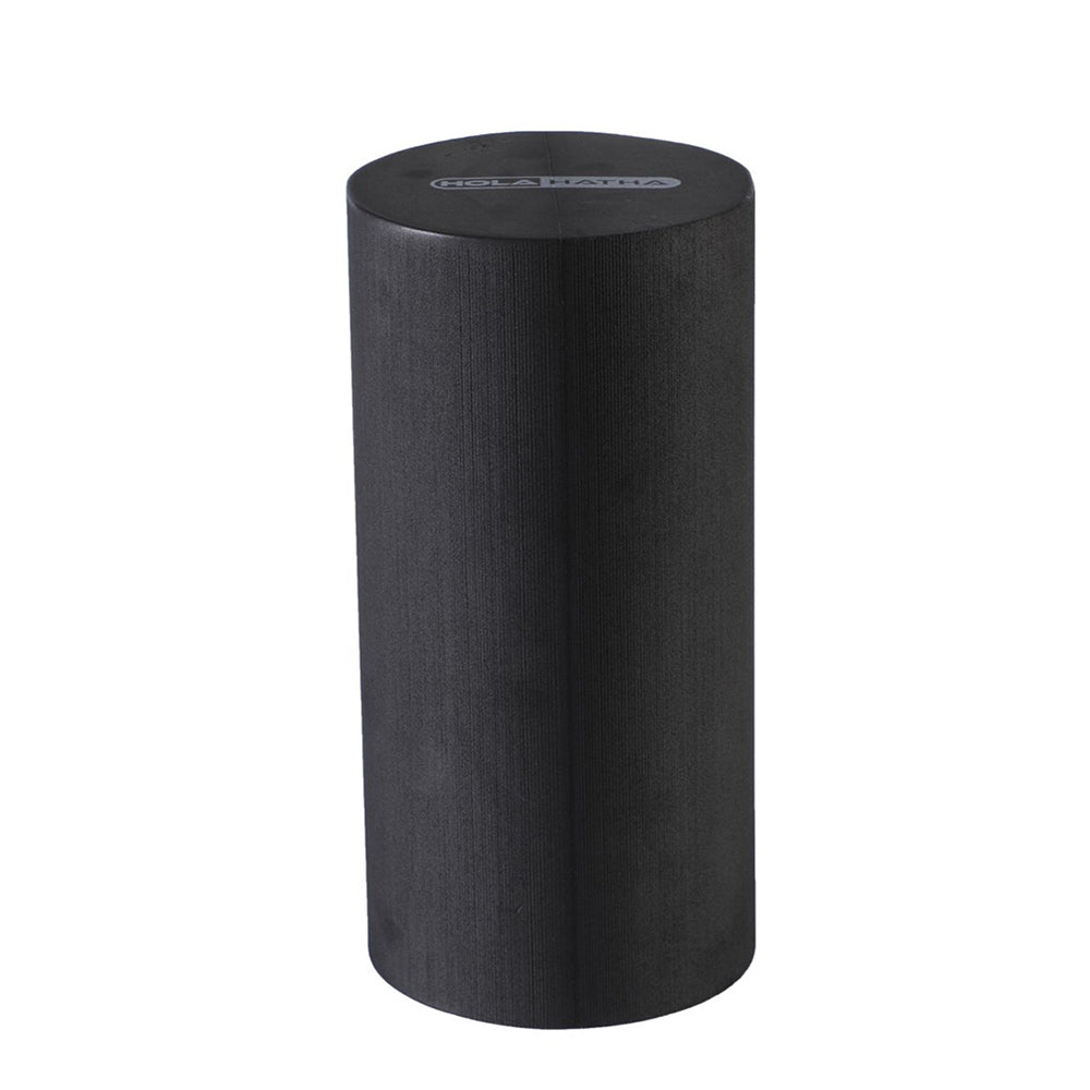 HolaHatha Portable High Density Solid EVA Foam Roller for Yoga and Gym Workouts - VMInnovations