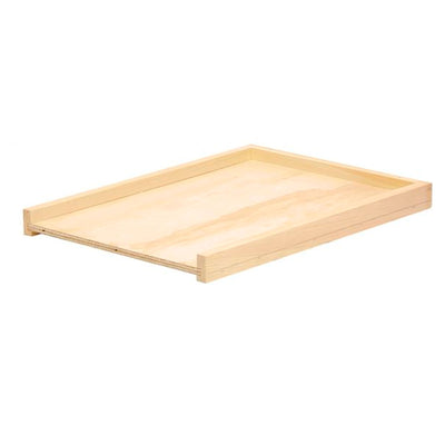 Little Giant Beekeeping Bee Hive Solid Pine and Plywood Bottom Board, Brown