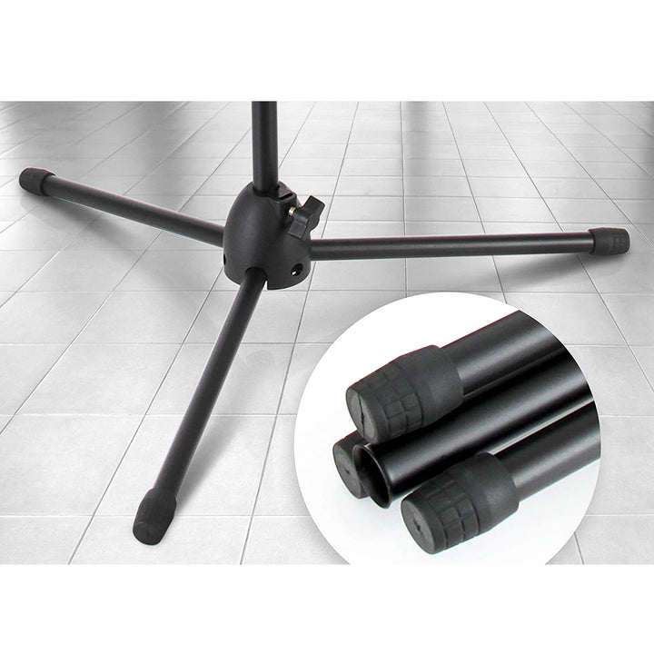 Pyle Pro Adjustable Universal Microphone Tripod Stands with Carry Bag, Set of 2 - VMInnovations