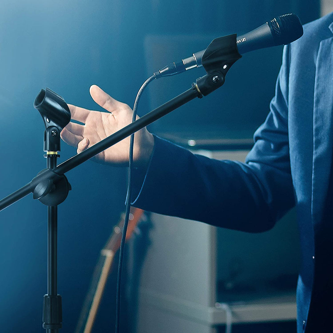 Pyle Pro Universal Microphone Tripod Stands with Carry Bag, Set of 2 (Open Box) - VMInnovations