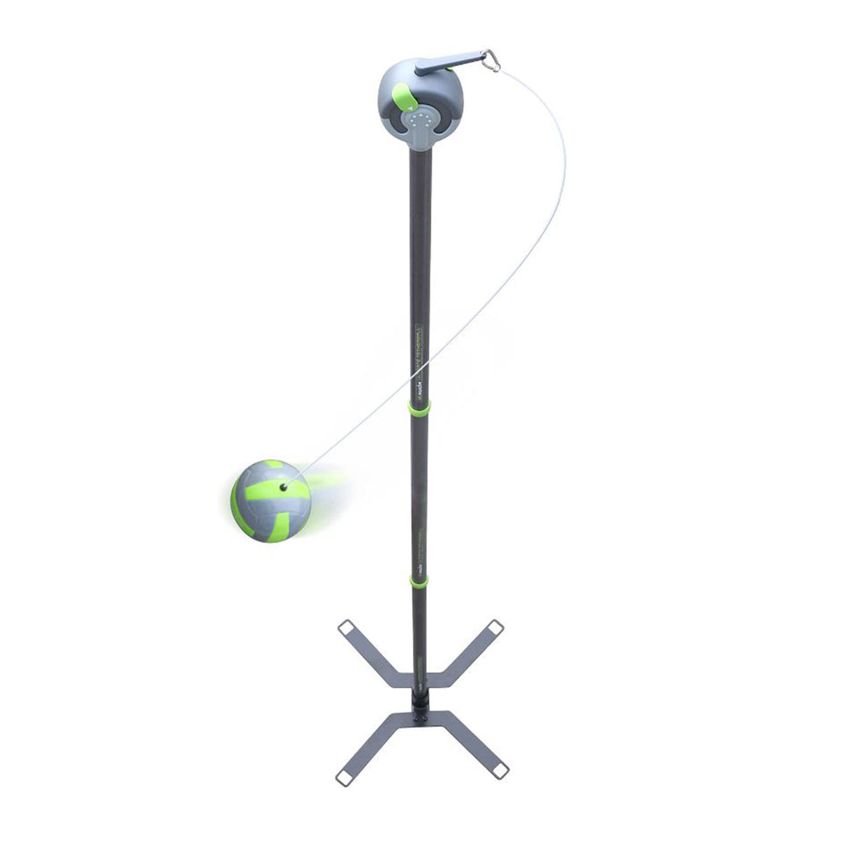 Springfree Trampoline Oval 8x11' Trampoline & Viva Active Swing & Tetherball Set