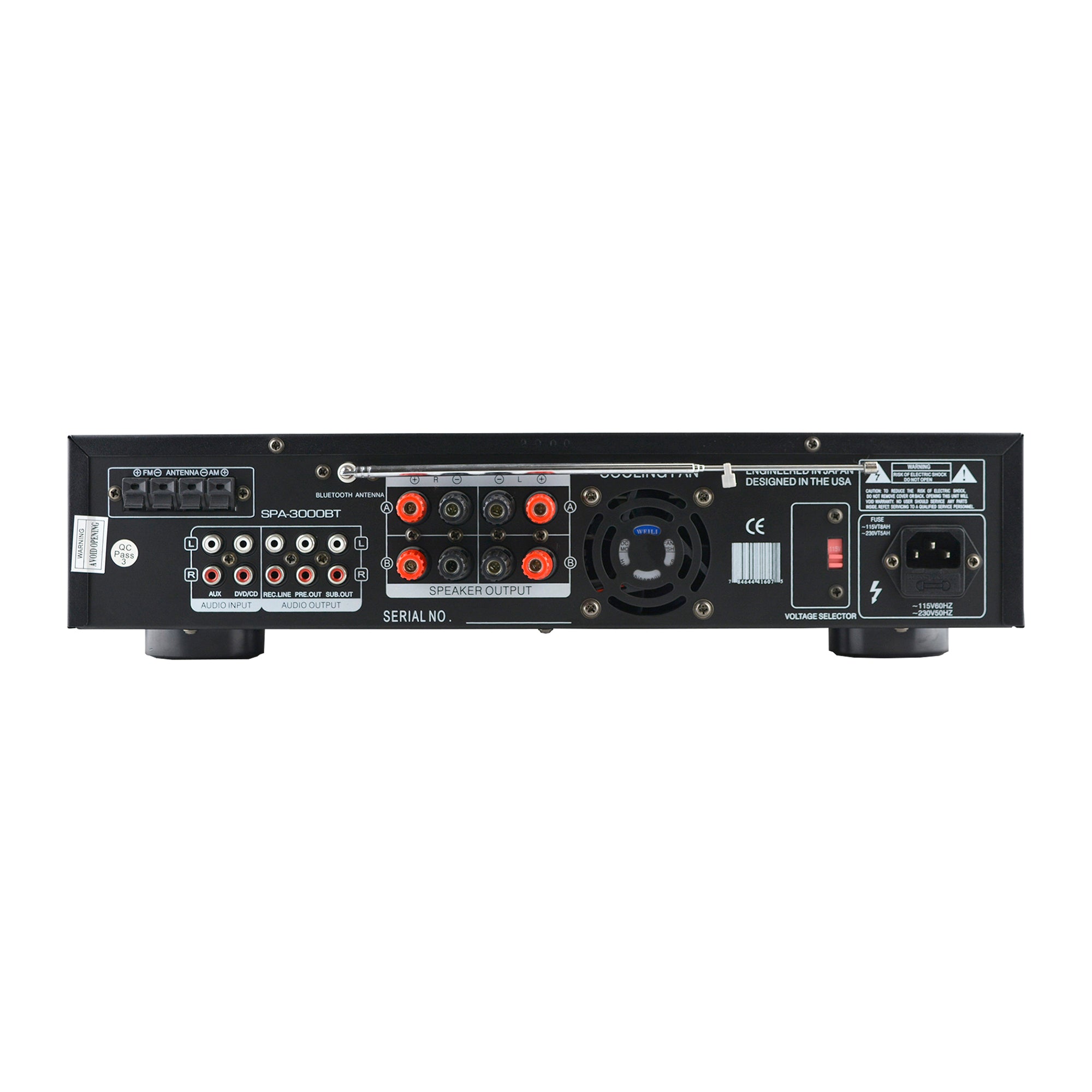 Studio Z Digital Home Audio Hybrid Radio Receiver 2 Channel Amp (Refubished)