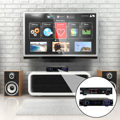 Studio Z SPA-3000BT Digital Home Audio Hybrid Radio Receiver 2 Channel Amplifier