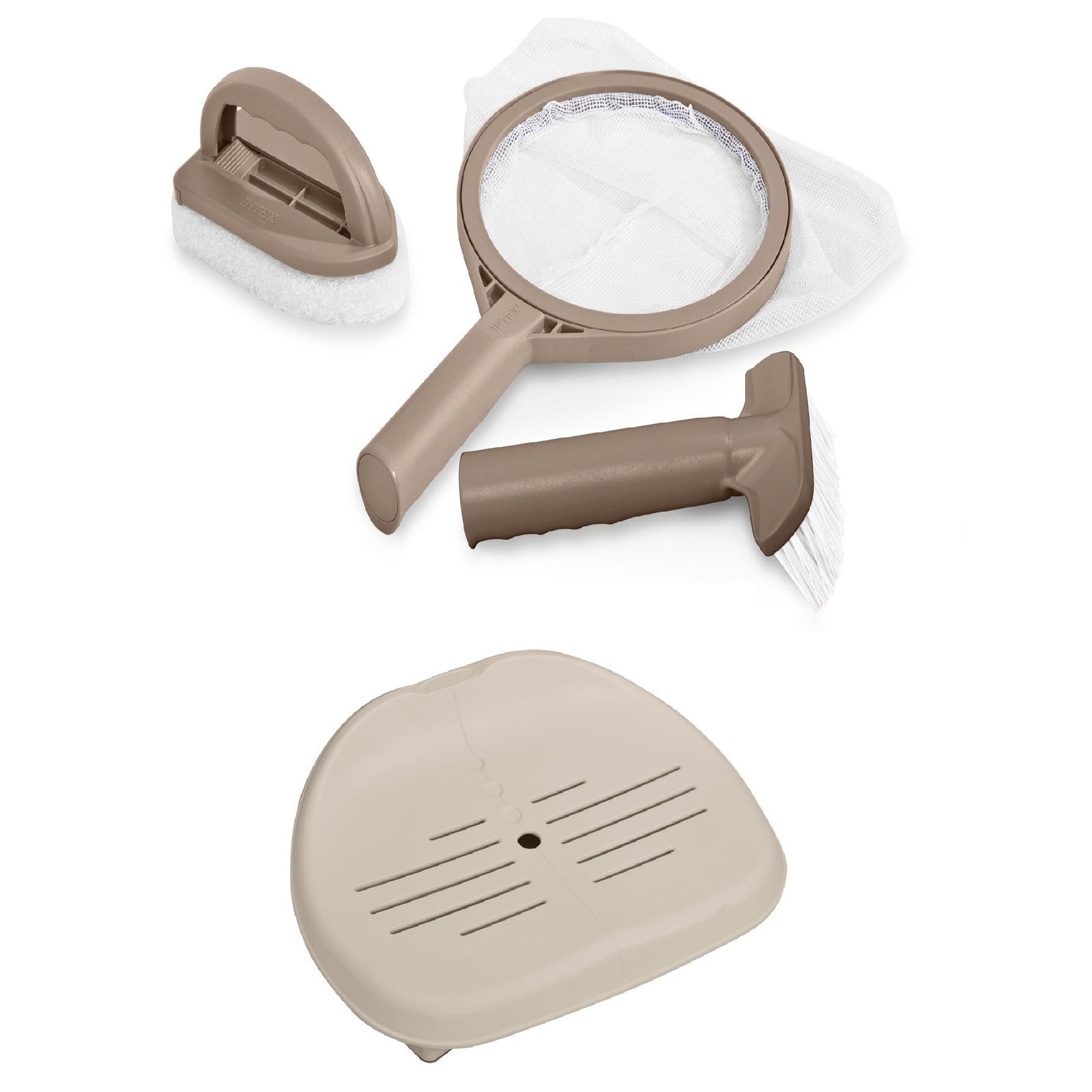 Intex PureSpa Hot Tub Maintenance Kit & Intex PureSpa Inflatable Hot Tub Seat - VMInnovations