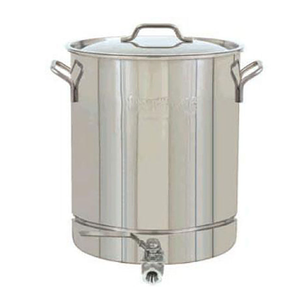 Bayou Classic Large 8 Gal Stainless Steel Stockpot w/ Spout and Lid (Open Box)