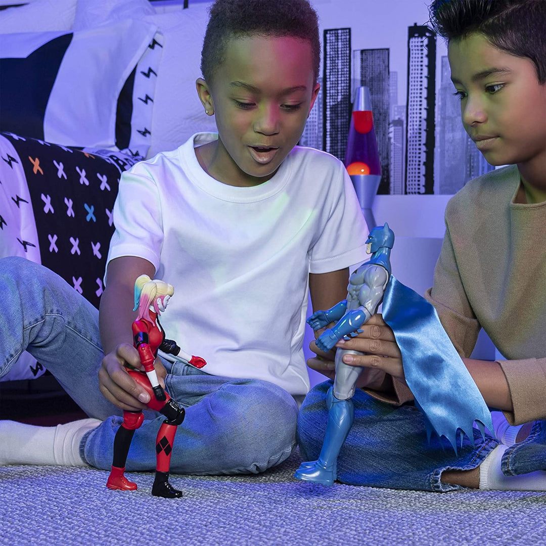 Spin Master Batman Toys Collection Flexible 12 Inch Harley Quinn Action Figure