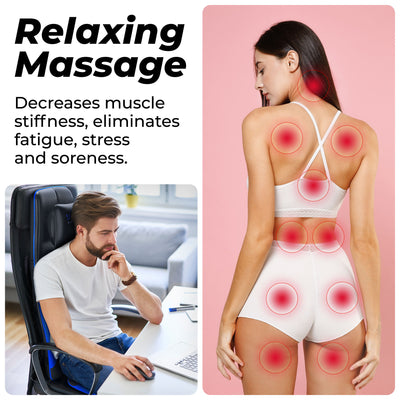 REATHLETE SPINA Shiatsu Cushion w/ Triple-Action Back & Neck Massager(For Parts) - VMInnovations
