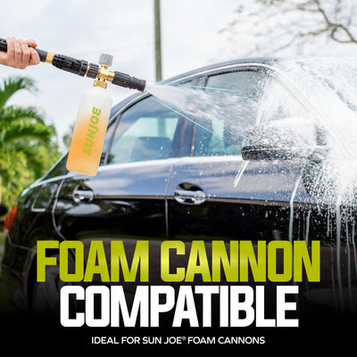 Sun Joe Premium Snow Foam Car Soap Cleaner, 1 Gal, Orange-Vanilla, SPX-FCS1G-CRM